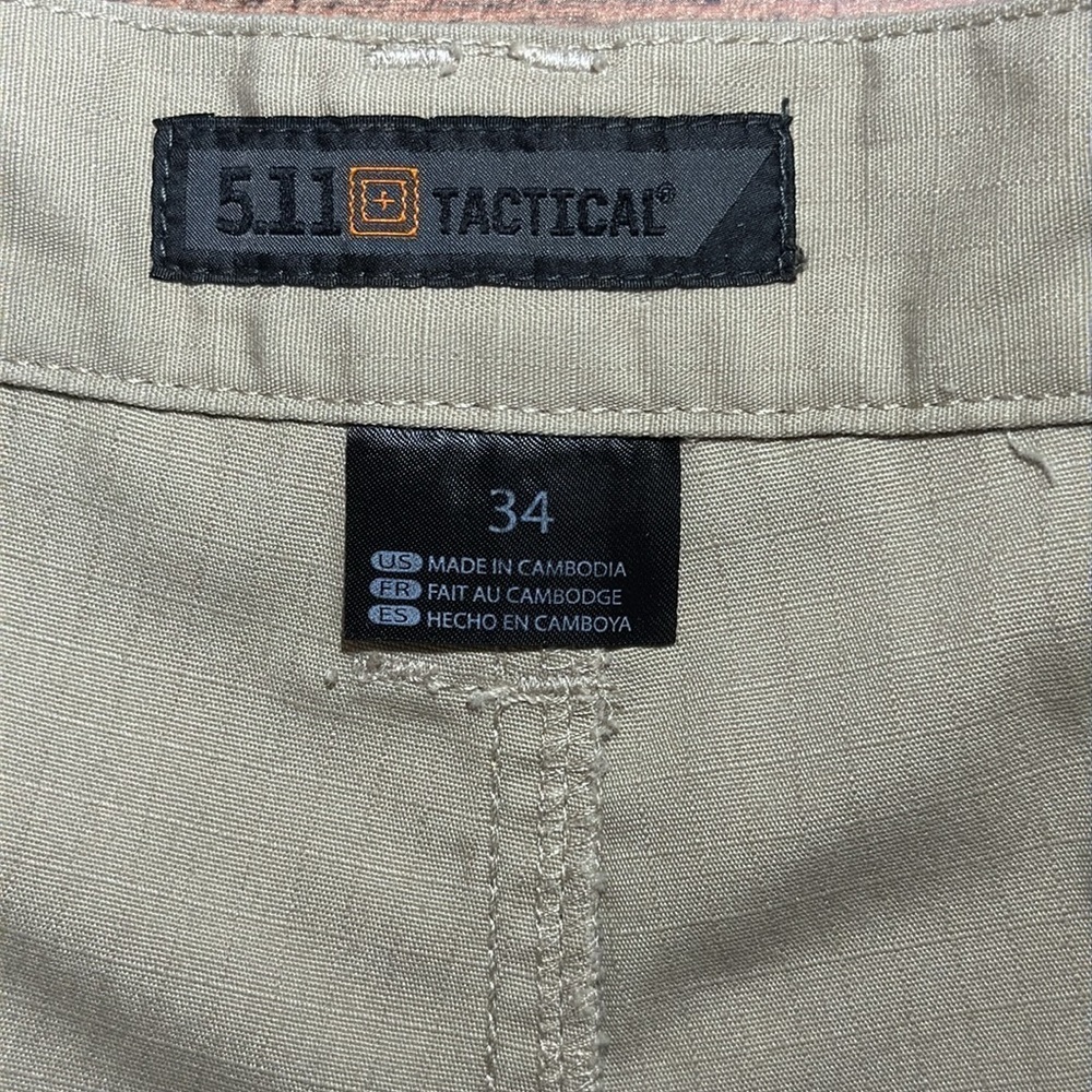 🌻 5.11 Tactical Men’s Cargo Shorts size 34 - Picture 7 of 16